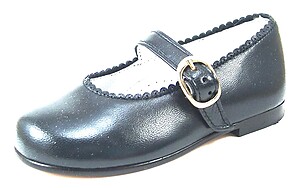 FARO F-3342 - Navy Dress Mary Janes