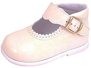 FARO F-3920 - Ivory Croc Patent High Tops