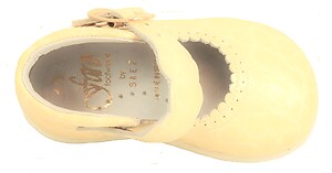 FARO F-3920 - Ivory/Soft Gold High Tops - Euro 18 Size 3