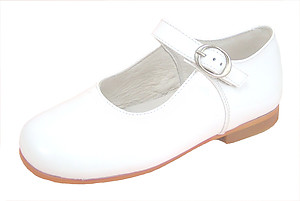 FARO F-4277 - White Patent Mary Janes