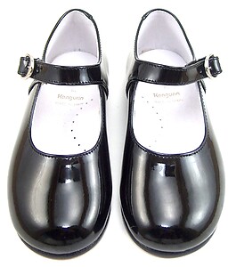 FARO F-4277 - Black Patent Mary Janes