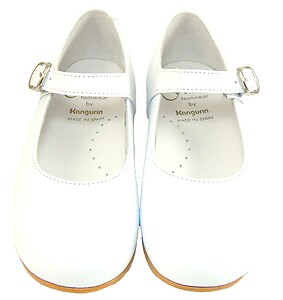 FARO F-4277 - White Pearlized Mary Janes