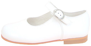 FARO F-4277 - White Patent Mary Janes