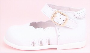 FARO F-4278 - White Scalloped High Tops