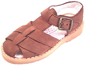 Faro F-4279 - Brown Fisherman Sandals - Euro 28 Size 10.5