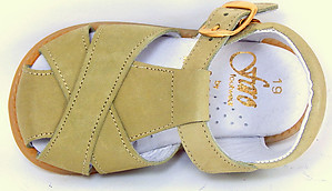 FARO F-4525 - Kahki Fisherman Sandals - Euro 19 Size 4