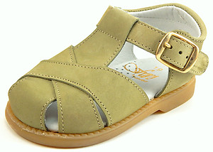 FARO F-4525 - Kahki Fisherman Sandals - Euro 19 Size 4