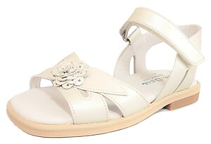 K-1071 - Ivory Dress Sandals - Euro 26 Size 9
