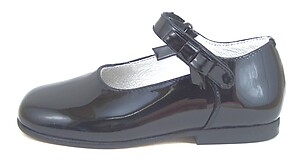 K-1080 - Black Patent Dress Mary Janes