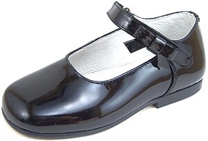 K-1080 - Black Patent Dress Mary Janes