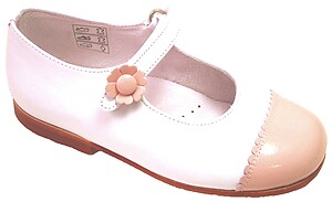 P-1220 - White Pink Cap-Toes