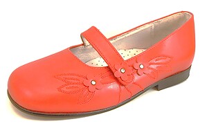 K-1256 - Red Rhinestone Shoes - Euro 28 Size 10.5