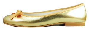 K-285 - Gold Ballet Flats - EU 42 US 10