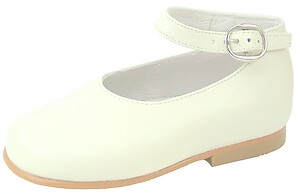 P-303 - Ivory Dress Ankle Straps