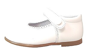 K-5327 - White Button Shoes