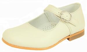 L-12057 - Ivory Dress Mary Janes