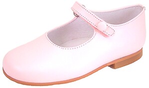 P-2550 - Pink Button Mary Janes