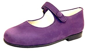 P-2550 - Purple Nubuck Dress Shoes - Euro 25 Size 8