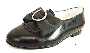 P-336 - Black Patent Slip-ons