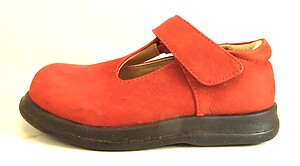 FARO/PAWS 2 - P2-102 - Red T-Straps - Euro 23 Size 6.5