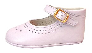 PR-230 - Lilac Crib Shoes - Euro 19 Size 4
