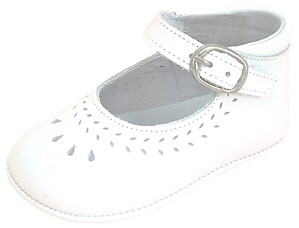PR-230 - White Dress Crib Shoes