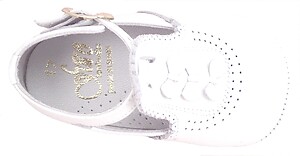 PR-233 (Sale) - White Dress Crib Shoes