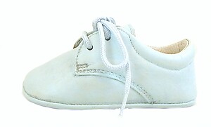 FARO PR-240 - Boys' Blue Crib Shoes - Euro 16 Size 0