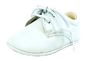 FARO PR-240 - Boys' Blue Crib Shoes - Euro 16 Size 0