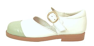 S-5001O (Sale) - Cap Toe Mary Janes - Euro 25 Size 8