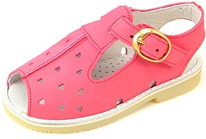 S-6959 - Fuschia Nubuck Sandals