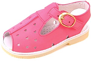 S-6959 - Fuchsia Nubuck Sandals