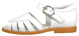 S-7026 - White Dress Sandals - Euro 24 Size 7