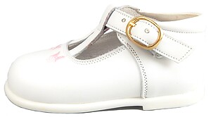 S-7347 - White with Pink High Tops