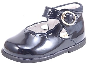 S-7732 - Navy Patent Dress Shoes