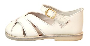 TI-7056 - White Baby Sandals - Euro 21 US 6