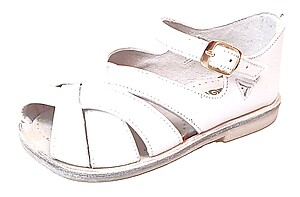 TI-7056 - White Baby Sandals - Euro 21 US 6