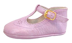 TI-8007 - Lilac Crib Shoes - Euro 17 Size 2