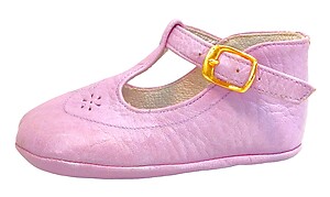 TI-8007 - Lilac Crib Shoes - Euro 17 Size 2