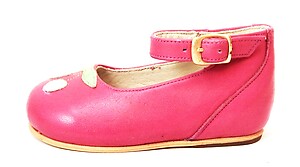 TI-481 - Fuchsia Cherry Ankle Straps - Euro 18 US 3