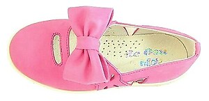 A-1273 - Fuchsia Bow Mary Janes