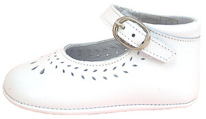 PR-230 - White Dress Crib Shoes