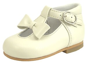 K-5625 - Ivory Bow Dress Shoes