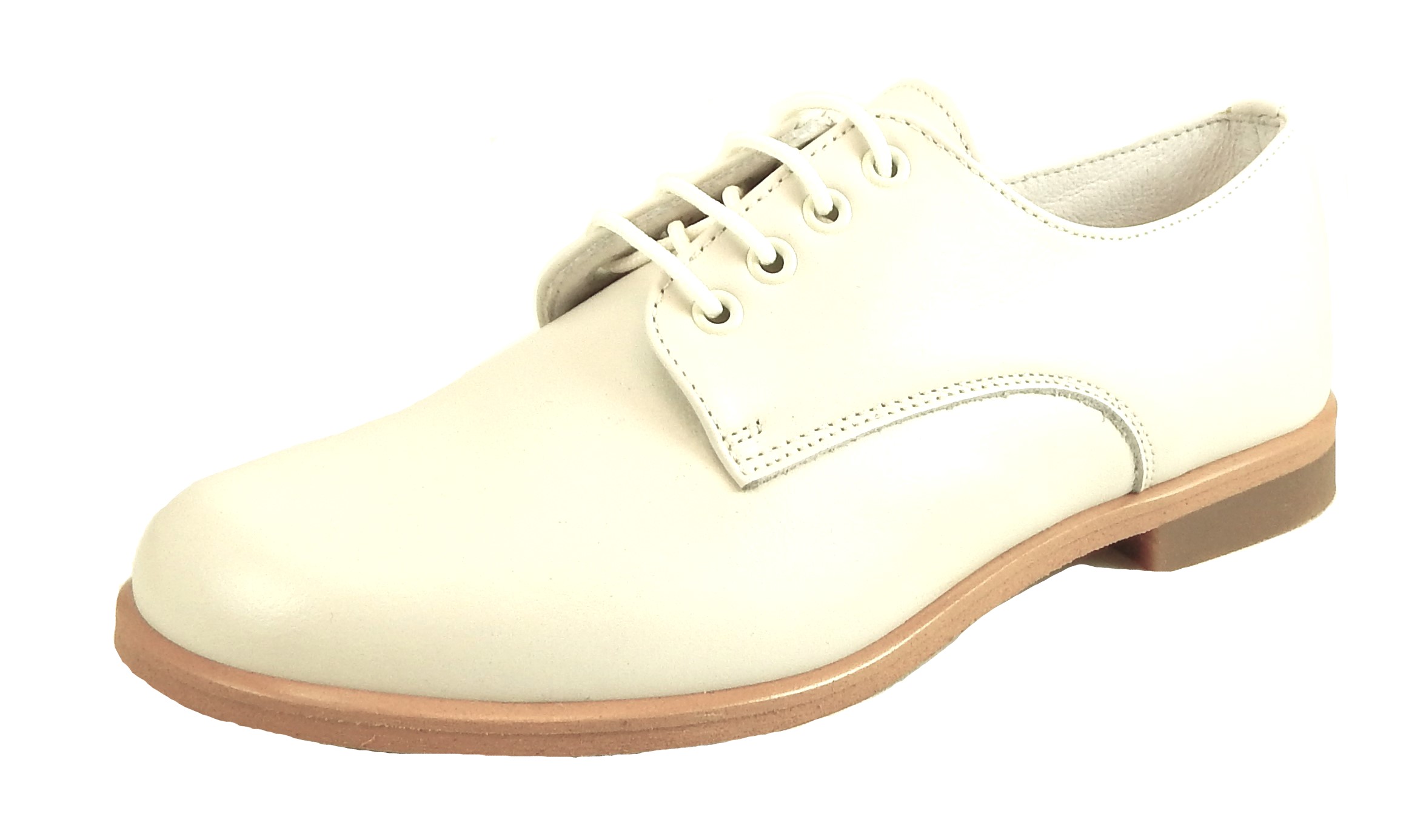 L-220091 - Boy's Ivory Dress Oxfords - Euro 33 Size 2