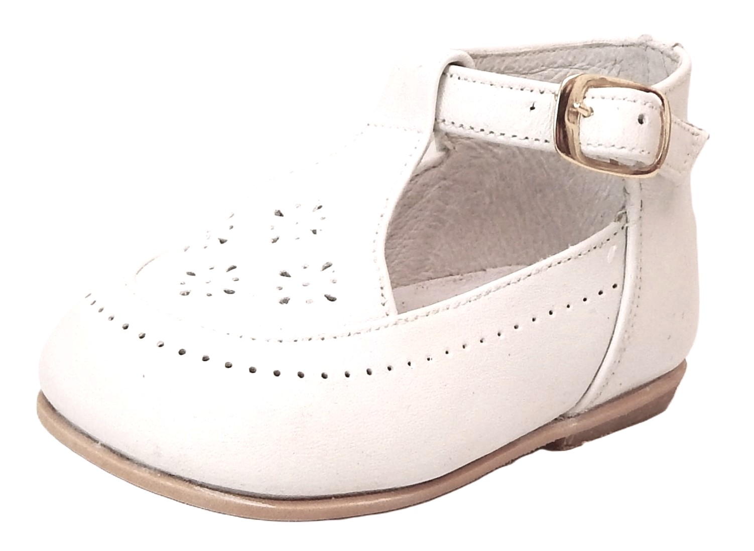 411 - White Baby HighTop - Euro 16 Size 1