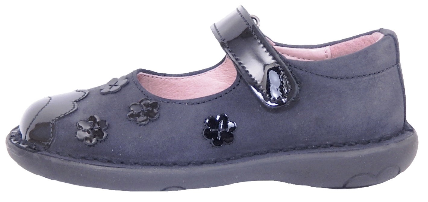 5Z7511 - Black/Navy Mary Janes - Euro 24 Size 7