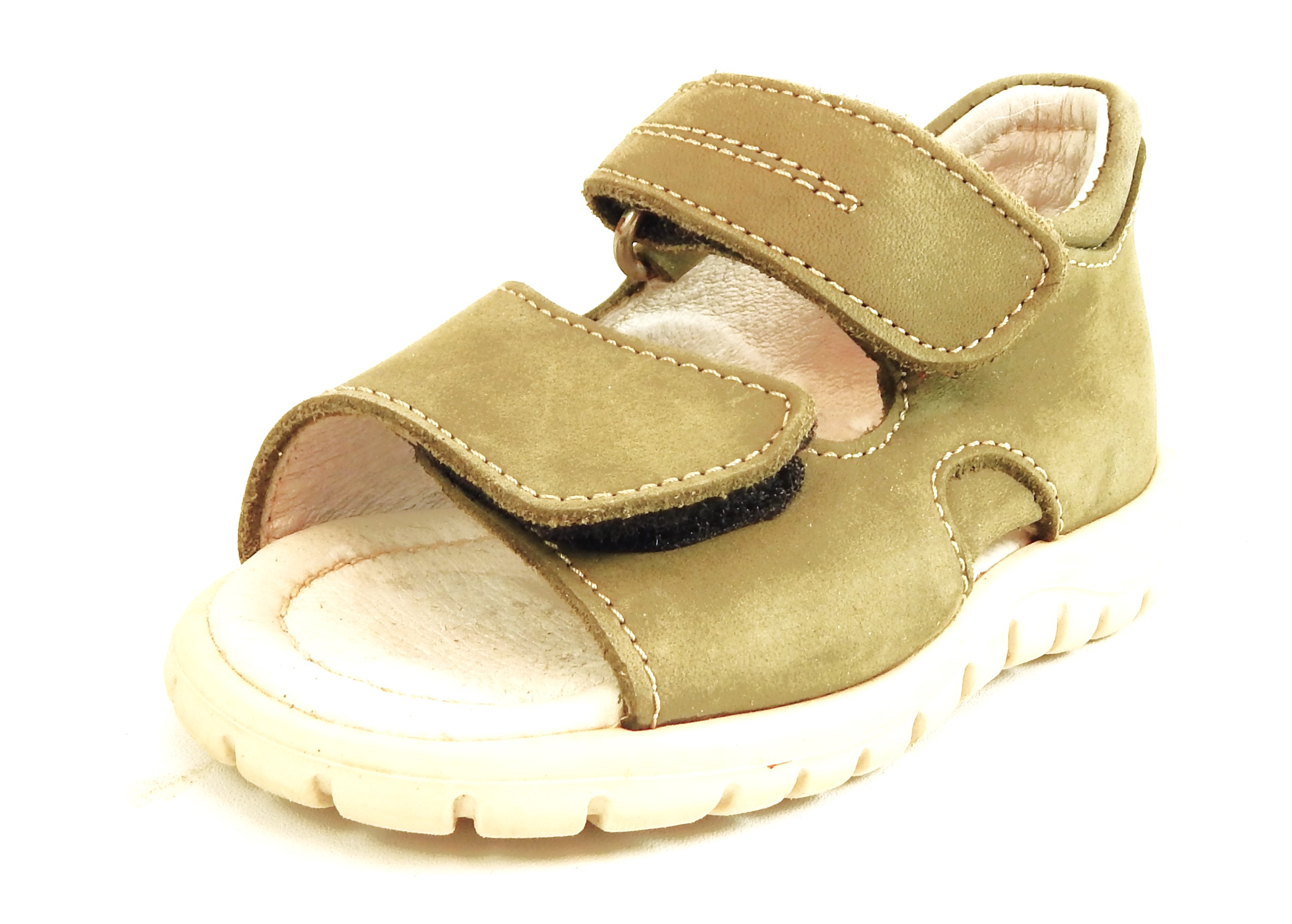FARO 6Y2033 - Boys' Kahki Sandals - Euro 20 Size 4.5
