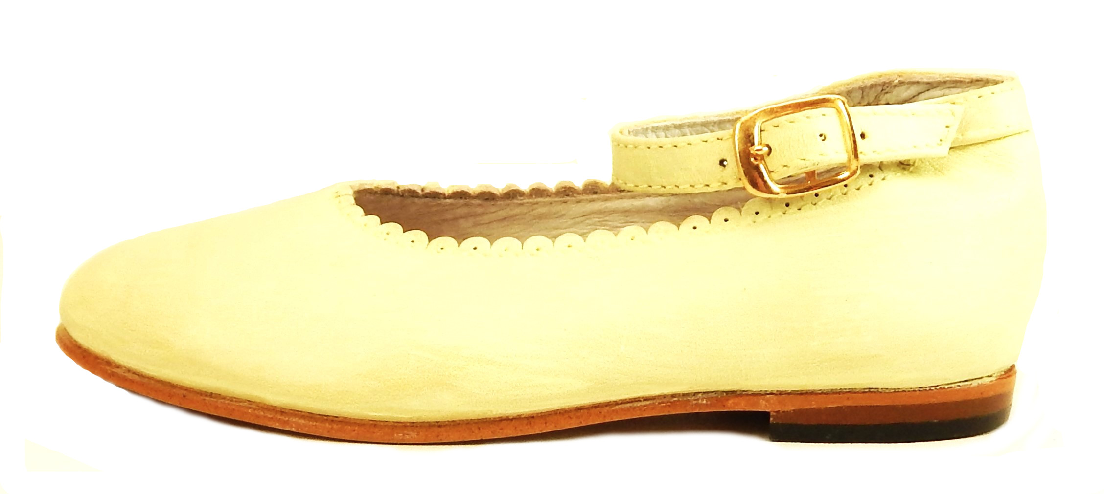 8069 - Lemon Yellow Anklestraps
