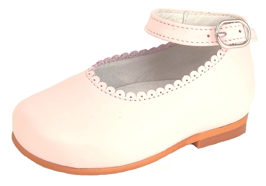 A-302 K - Pink Dress Anklestraps