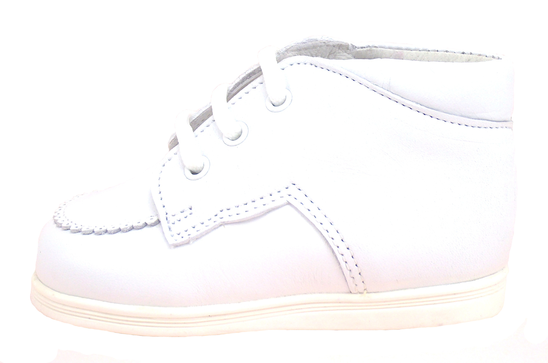 A-359 - Classic White Baby Boots